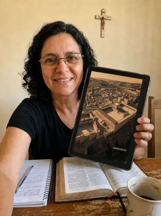 Sarah M., Ontario using Biblical Geography 3D