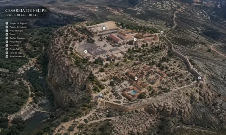 Caesarea Philippi - 3D reconstruction