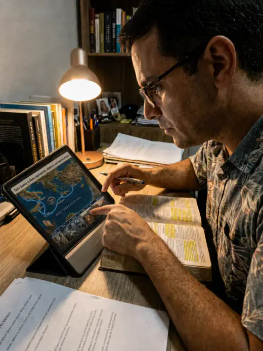 David W., California using Biblical Geography 3D
